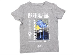 Name It grey melange t-shirt print